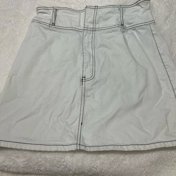 Forever 21 Dresses & Skirts - White jean skirt